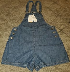 NWT Roxy Women's Denim Overalls